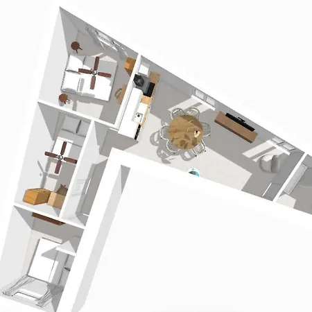 Apartment Nocnoc - Le Lume - Atypique T4 Avec Balcon En Ville, Au Calme *