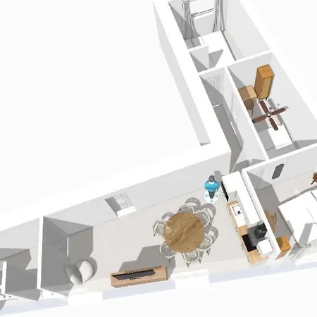 Apartment Nocnoc - Le Lume - Atypique T4 Avec Balcon En Ville, Au Calme *